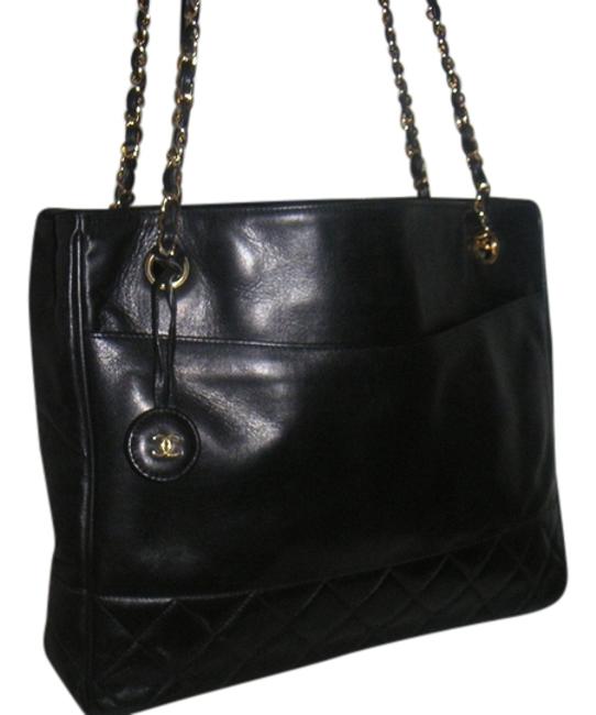 Chanel Bag Lamb Skin 11.02 Chain Shoulder Shopper Tote