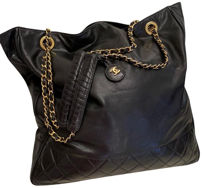 Chanel Lambskin Leather Tote