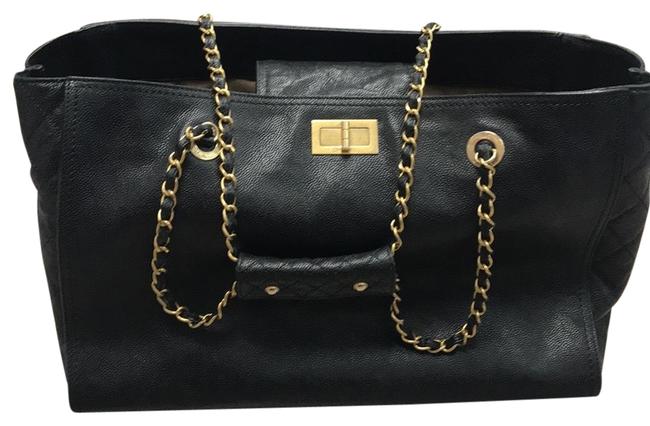 Chanel Large Shopping Black Tote