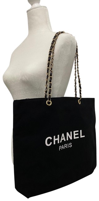 Chanel Make Up  Black Tote