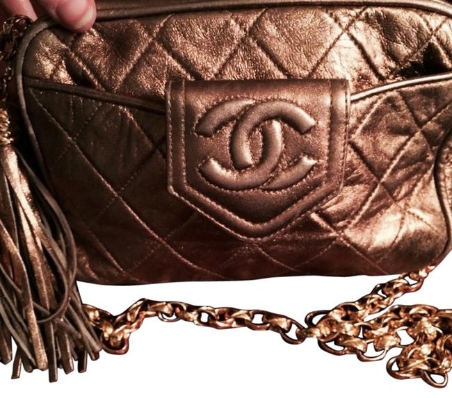 Chanel Metallic Tassel Tote