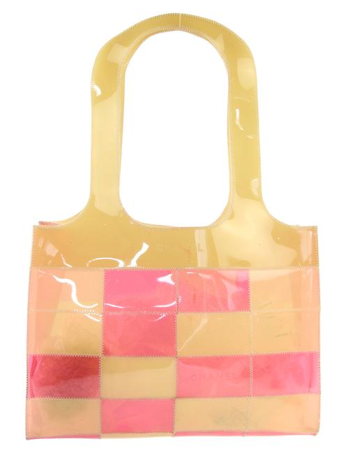 Chanel Patchwork Naked Pink Vinyl Tote