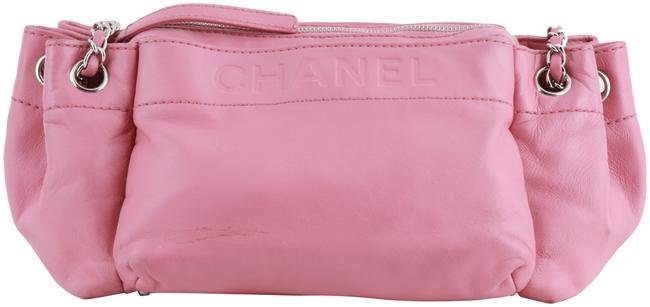 Chanel Pink Leather Tote