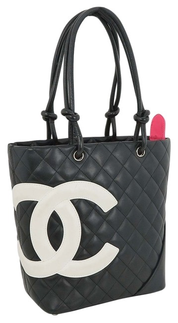 Chanel Timeless Bag Quilted Small Purse Black Leather Tote
