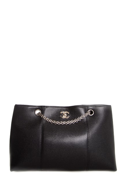 Chanel Shopping Bijoux Chain Black Tote