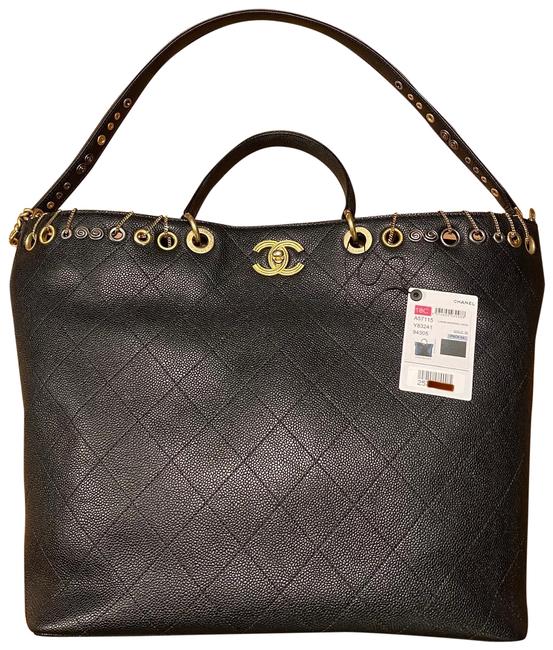 Chanel Shopping Large Caviar Tote