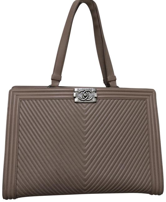 Chanel Shopping Boy Chevron Tote