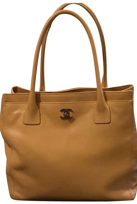 Chanel Tan Leather Tote
