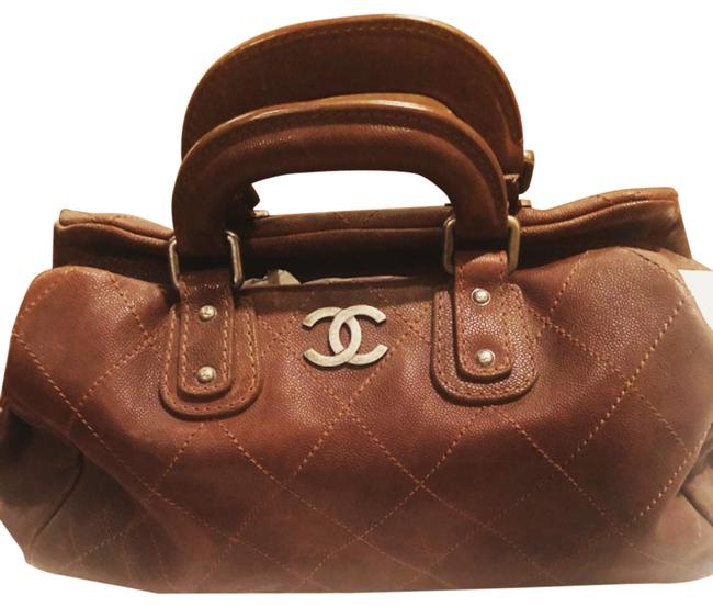 Chanel Timeless Doctors Brown Quilted Leather Tote
