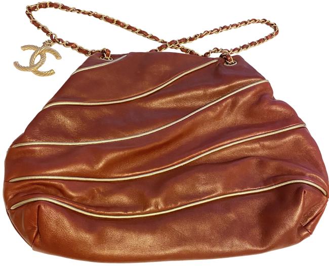 Chanel Timeless ParisMoscow Constructivism Bordeaux Lambskin Leather Tote