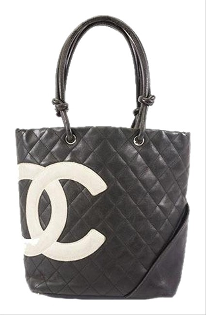 Chanel Totobag Womens Black Cambon Ligne Tote