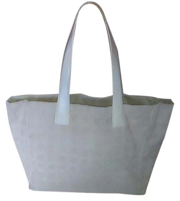 Chanel Travel Beige Nylon Tote