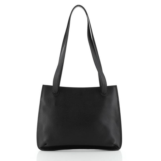 Chanel Vintage Logo Caviar Large Tote