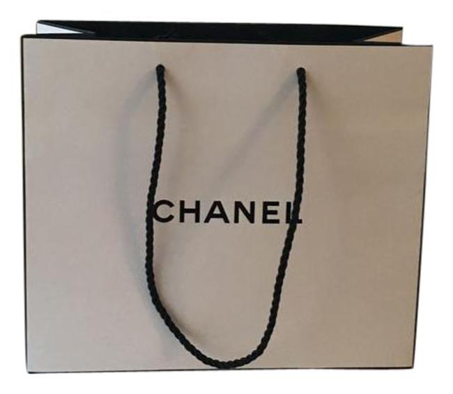 Chanel White Paper Tote