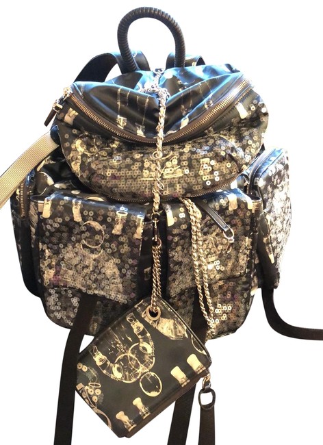 Chanel Astronaut Essential Silver Nylon Backpack