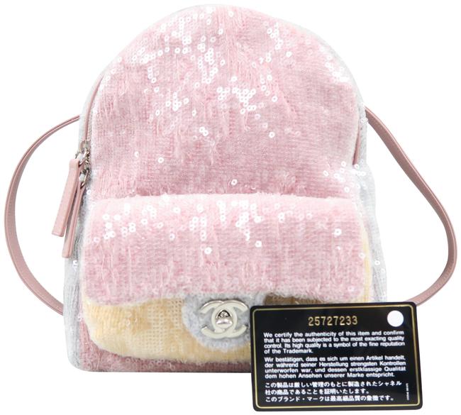 Chanel Multicolor Sequined Backpack
