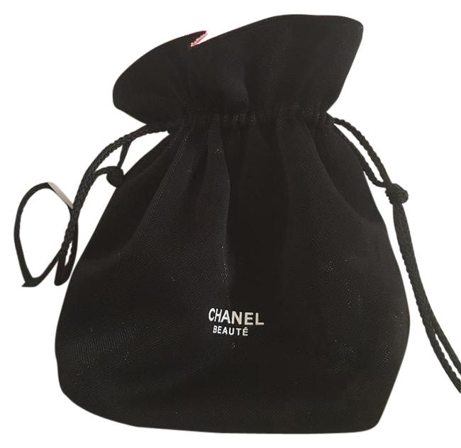 Chanel Beaute Make up Black Pink WeekendTravel Bag