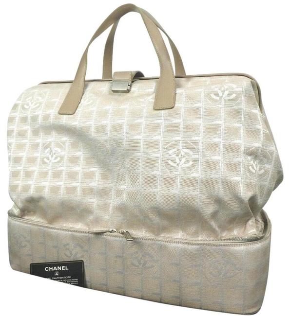 Chanel Beige WeekendTravel Bag