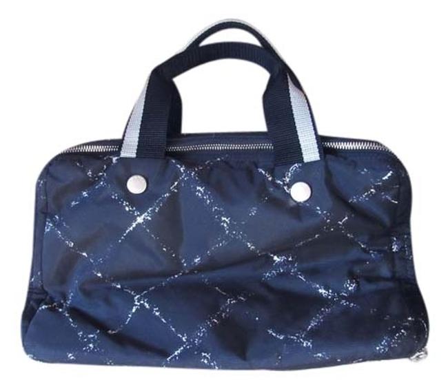 Chanel Black White WeekendTravel Bag