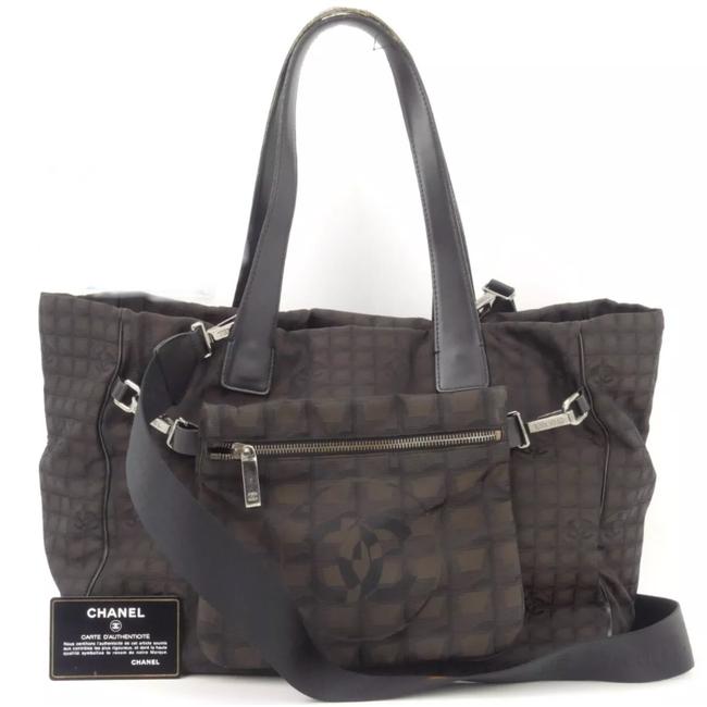 Chanel Boy Line Brown WeekendTravel Bag