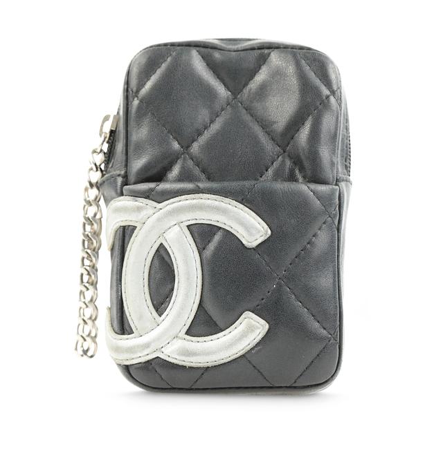 Chanel Belt Bag Cambon Mini Cc Black Leather Baguette