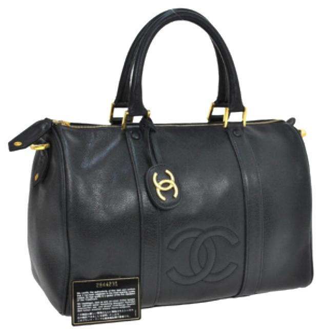 Chanel Caviar Leather WeekendTravel Bag