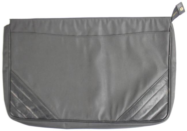 Chanel Clutch Chevron 63cca730 Black Laptop Bag