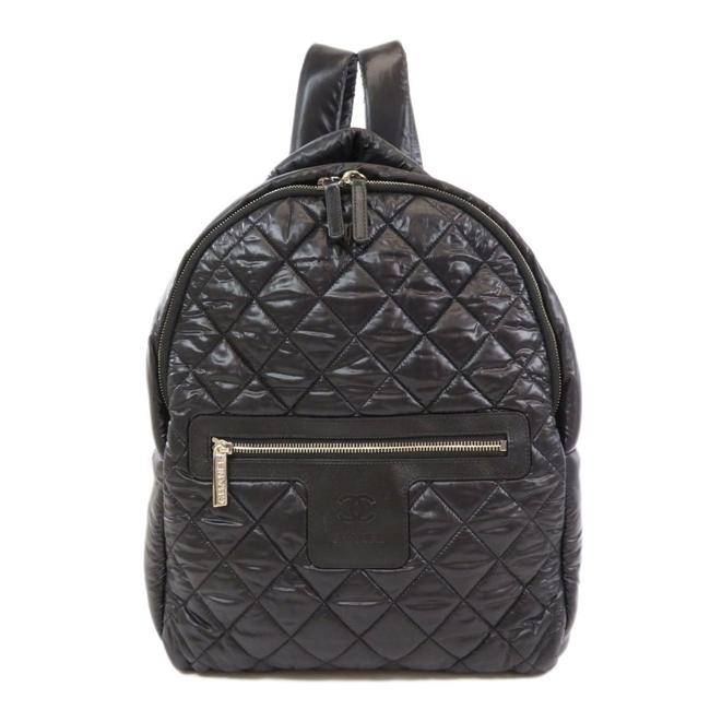 Chanel Cocoon Coco Day Ladies Black Nylon Backpack