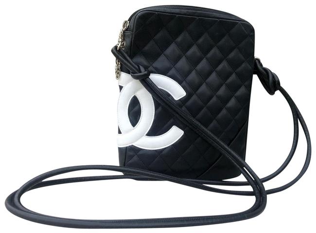 Chanel Crossbody Cambon BlackWhite Messenger Bag