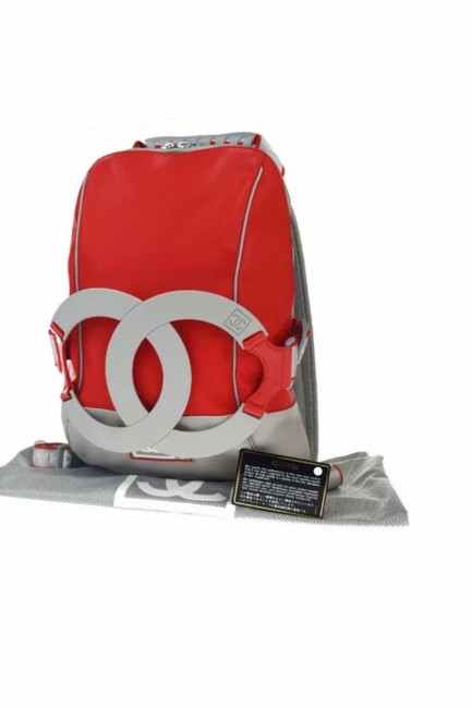 Chanel Extremely Rare Sport Red Nylon Backpack