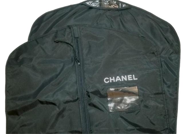 Chanel Garment Black Nylon WeekendTravel Bag