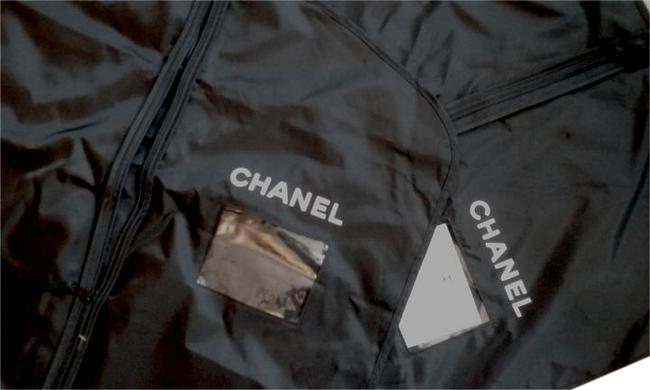 Chanel Garment Dust Black Nylon WeekendTravel Bag