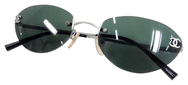 Chanel Metal Sunglasses Coco Mark Beach Bag