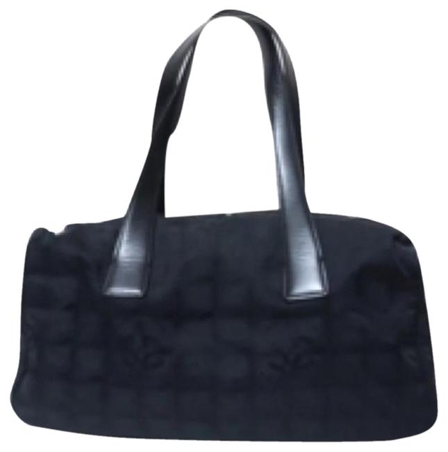 Chanel Mini Line Tote Black WeekendTravel Bag