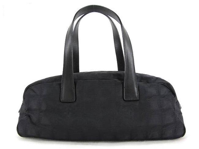 Chanel Quilted Satchel 214703 Black WeekendTravel Bag