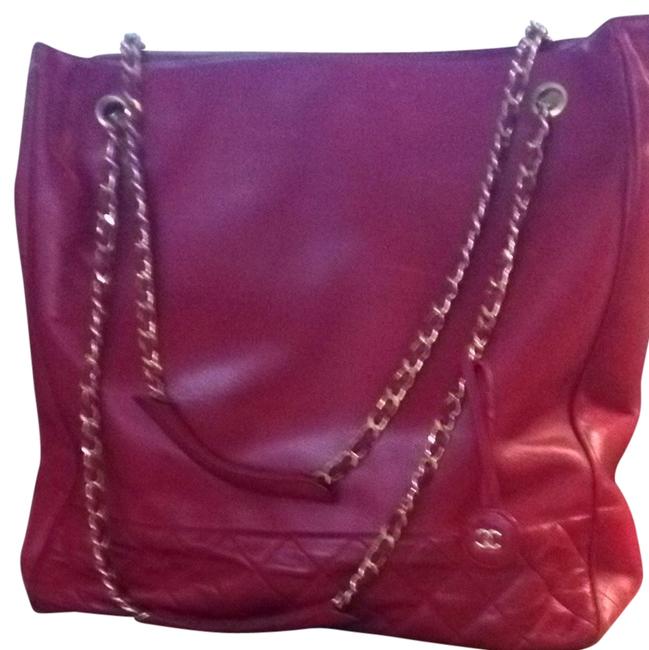 Chanel Red WeekendTravel Bag