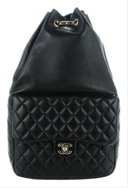 Chanel Seoul Black Lambskin Backpack