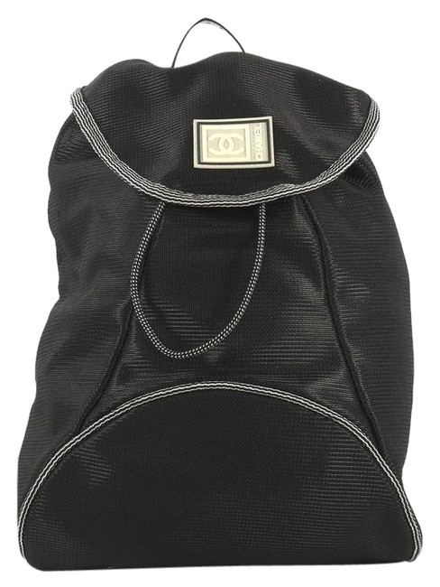 Chanel Sport Line Medium Black Nylon Backpack