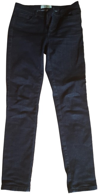 Fendi Dark Blue Rinse Slim Fit Skinny Jeans