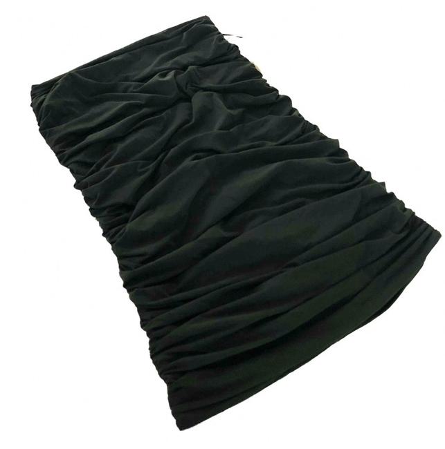 Fendi 2000s Slinky Ruched Mini Bodycon Short Night Out Dress 