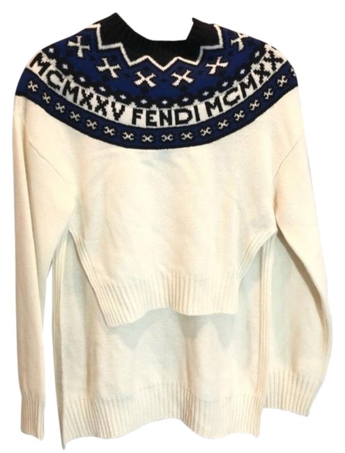 Fendi Alpine mcmxxv High low Sweater