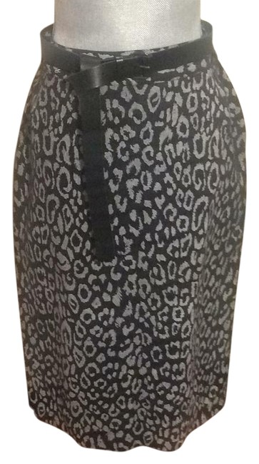 Fendi Black and Grey Stylish Skirt