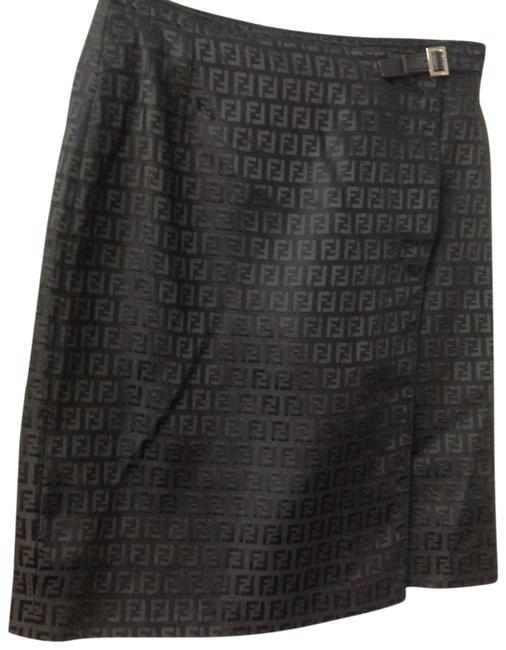 Fendi Black Eip0120 Skirt