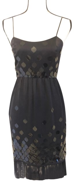 Fendi Black Silk Mid length Cocktail Dress 