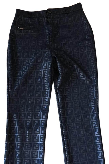 Fendi Black Straight Leg Jeans