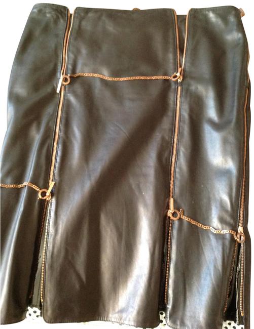 Fendi BlackChocolate Skirt