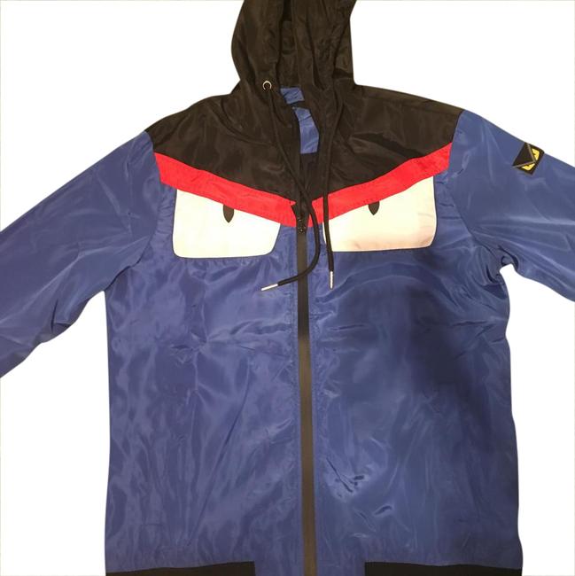 Fendi Blue Monster Jacket Activewear16 XL Plus 