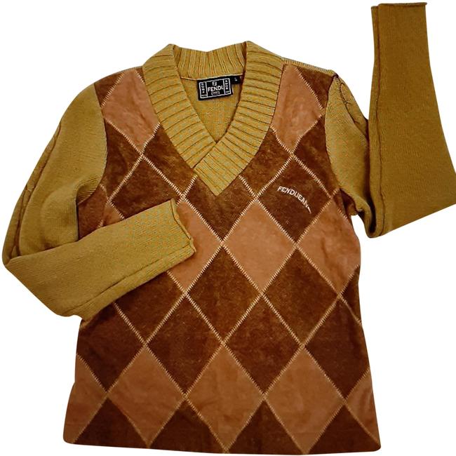 Fendi Brown B3 593770 Activewear