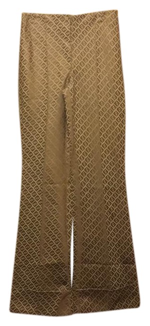Fendi Brown Logo Pants