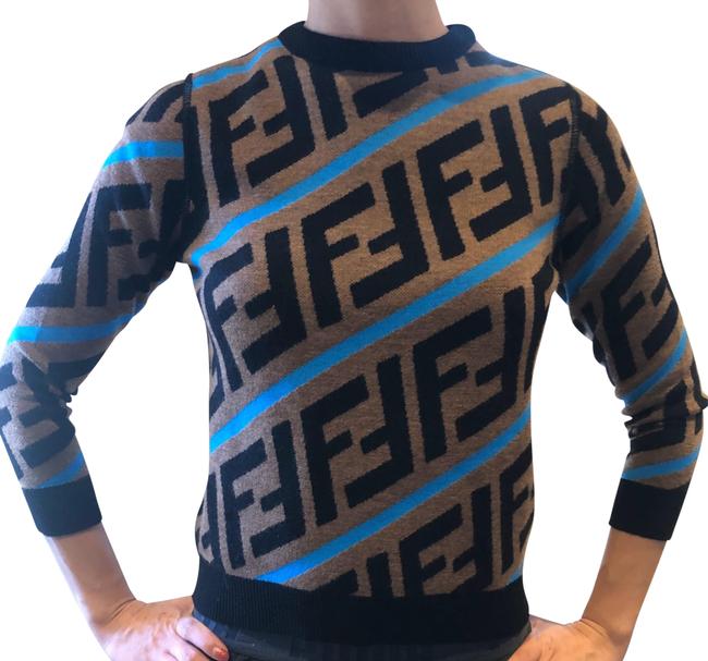 Fendi Brown Sweater